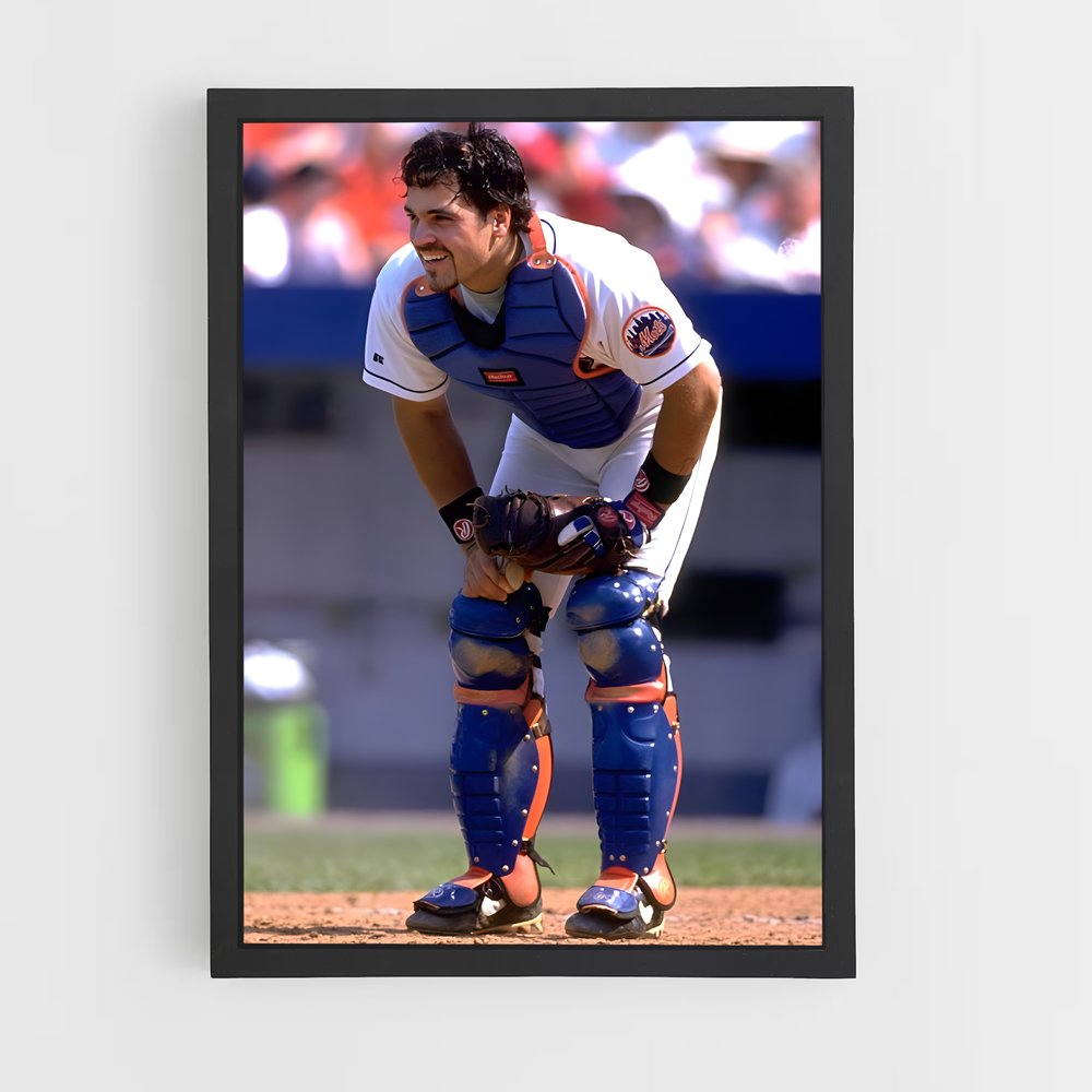 Poster Mike piazza diamond – affiche Baseball (vue 2)
